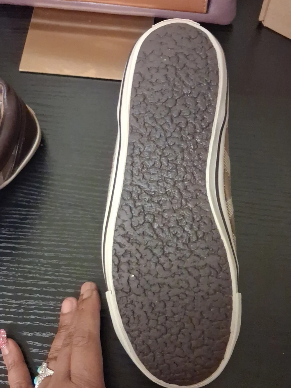 Coach BUNDLE CLUTCH AND SNEAKERS SIZE 7.5